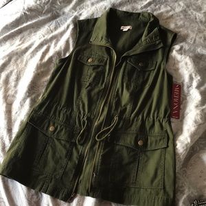 Merona Kelp Green Vest